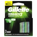 CARTUCHO GTTE MACH 3SENSITV C
