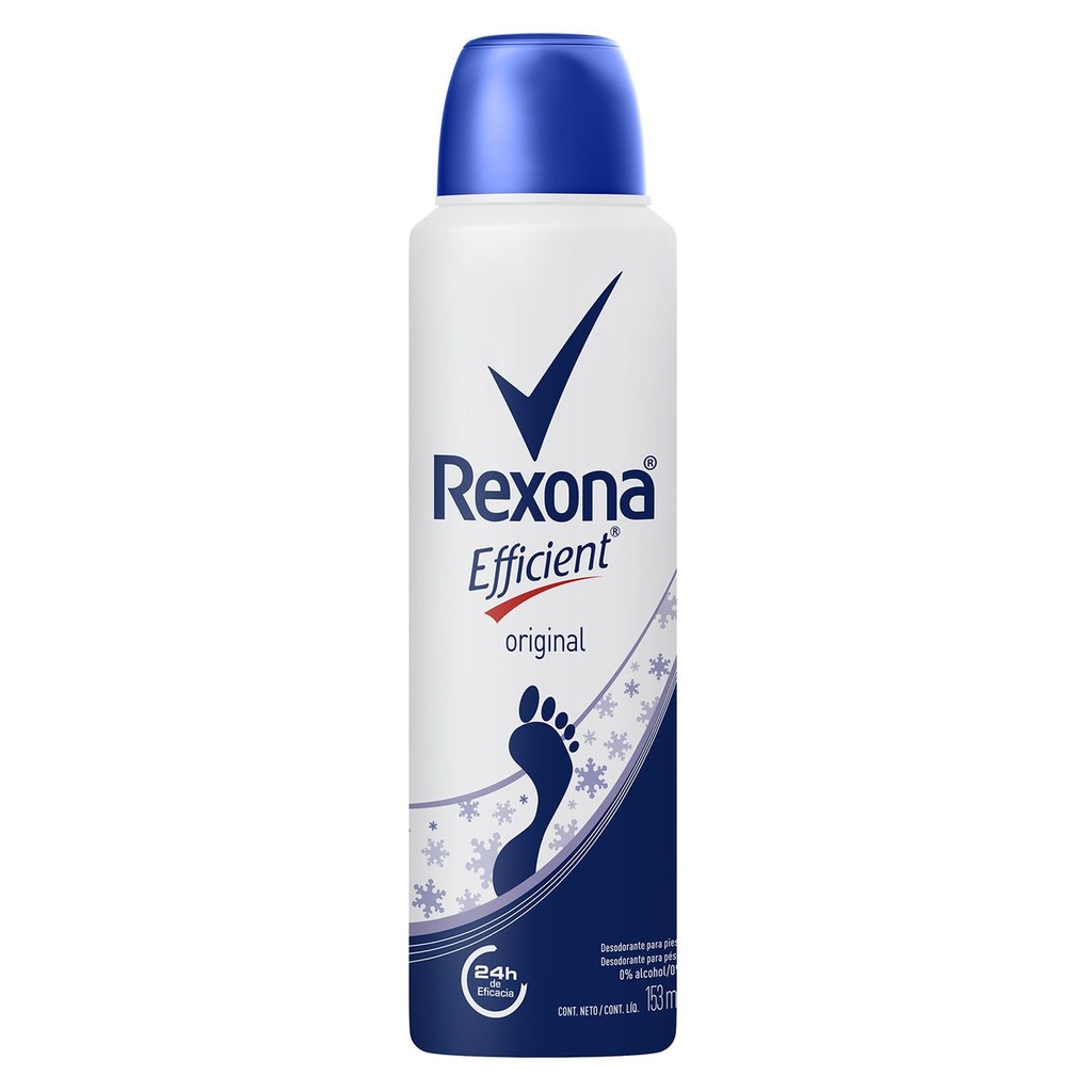 DESOD REXONA EFFI ORIG PIES 153ML