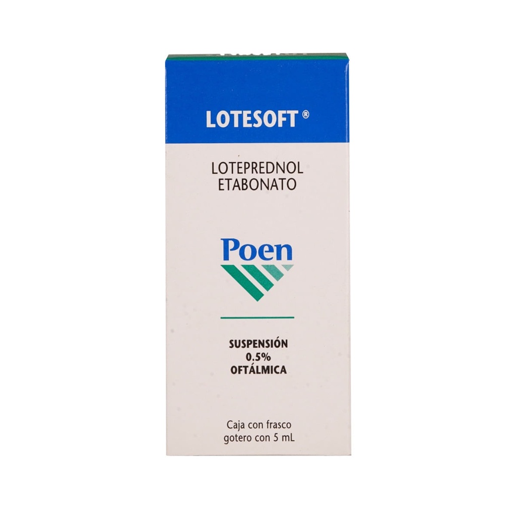 LOTESOFT POEN 5% OFT SUSP 5 ML