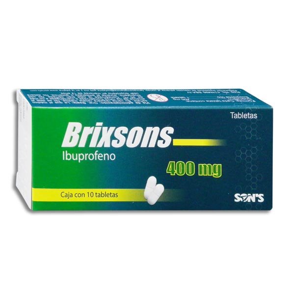 BRIXSONS 400 MG TABLETAS C/10