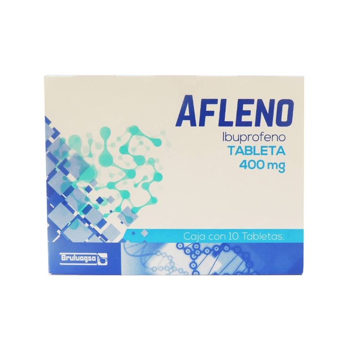 AFLENO IBUPROFENO 400 MG 10 TABLETAS
